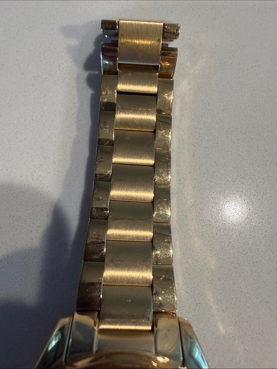 Michael Kors Bradshaw Gold Tone 38mm Chronograph Watch Roman Numeral Oversized main image 11